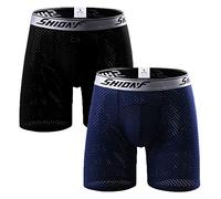 Ouruikia - Calzoncillos deportivos de malla de secado rápido - Multi color - XX-Large