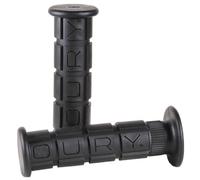 Oury Empuñadura Negra para Motocicleta de Carretera/Calle OSCROG10