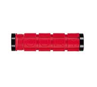 Oury Empuñaduras para Manillar de Bicicleta de Montaña, Rojo, 127 mm