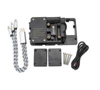 OUSDUO Adaptador De Soporte para Teléfono Móvil para Manillar para Suzuki para V-Strom DL 650 XT 2012 2013 2014 2015 2016(Phone Holder)