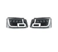 OUSDUO Conjunto De Faros LED Con Lente Para Land Rover Para Range Rover Sport L320 2010-2013 Faros Delanteros Con Intermitentes Y Luces Diurnas