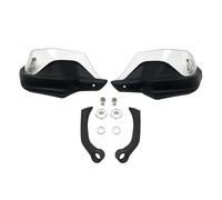 OUSDUO Deflectores De Viento Y Protectores De Manos para B&MW R 1200 GS ADV F800GS Adventure S1000XR F900XR F850GS Y R1250GS Protectores De Mano para Moto(Black Clear Set)