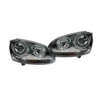 OUSDUO Faro Delantero Con Lente Para VW Para Golf 5 Para Golf 5 Actualización R32 2005-2010