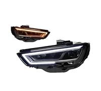 OUSDUO Faros Delanteros LED Con Lente De Proyector Y Señal DRL Para A3 Matrix 2013-2016(RHD,Xenon)