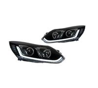 OUSDUO Faros Delanteros LED Para Focus 2012-2014 Luces Diurnas Intermitentes Altas Lente Proyector Angel Eye