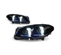 OUSDUO Faros Delanteros LED Para Serie 5 F10 F18 2010-2017 Con Lente Proyector De Señal DRL(2010-2013 xenon)