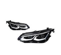 OUSDUO Faros Delanteros LED Para VW Para Golf 8 MK8 Gti Lente De Proyector De Señal DRL(Blanco)