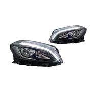 OUSDUO Faros LED Para Coche Para BENZ W176 A45 A180 A200 2013-2018 Delanteros DRL Lente Proyector(White light)