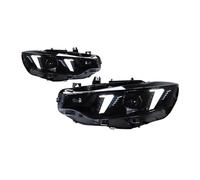 OUSDUO Faros LED Para Serie 4 F32 F36 2013-2019 Con Lente Proyección Señal DRL Tipo Ojo Ángel Invertido(2013-2015 8 pins)