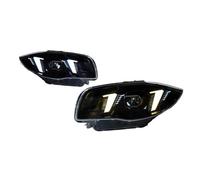 OUSDUO Luces De Coche Para Serie 1 E87 120i 118i 2004-2011 Faros Delanteros DRL Con Lente De Proyector LED