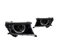 OUSDUO Luces De Coche Para Toyota Para Land Cruiser LC70-LC79 LC200 2007-2015 Faros Delanteros DRL Con Lente Proyector LED