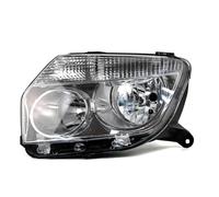 OUSDUO Marco Negro Cromado Manual Izquierdo Derecho 260100067R 260600069R Para Dacia Para Duster 2008 2009 2010 2011 2012(Chrome,lado derecho)