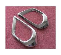 OUSDUO Para Subaru Para Forester SJ 2014 2015 2016 Cubierta De Lámpara De Luz Antiniebla Delantera Cromada Accesorios Envolventes