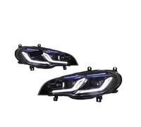 OUSDUO Para X5 E70 2007-2014 Faros LED Luces De Coche Lámpara DRL Lente De Proyector(2011-2014)