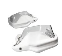 OUSDUO Parabrisas para B&MW R 1200GS ADV R1200GS LC F800GS Adventure S1000XR R1250GS R1250GSA F750GS F850GS Protectores De Mano para Moto(Full Set White 3)