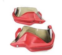 OUSDUO Parabrisas para B&MW R 1200GS ADV R1200GS LC F800GS Adventure S1000XR R1250GS R1250GSA F750GS F850GS Protectores De Mano para Moto(Full Set Red 2)