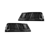 OUSDUO Parrilla De Luz Antiniebla Delantera Rejilla De Parachoques Inferior Accesorios Cromados Para Coche Para A4 B9 2016 2017 2018