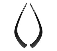 OUSDUO Rejilla Luz Antiniebla 1 Par Parachoques Delantero Izquierdo Y Derecho Divisor Labios Alerón Cubierta Luz Antiniebla Rejilla para Mercedes para Benz CLA Clase C118 W118 2019