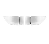 OUSDUO Rejilla Luz Antiniebla Cubierta Luz Antiniebla Delantera Par De Cubiertas De Luz Antiniebla Delantera Cubierta De Lámpara para Subaru para Impreza 8.º STI WRX 2004-2005 (Blanco)