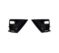 OUSDUO Rejilla Luz Antiniebla Pantalla Antiniebla Negra para Toyota para Land para Cruiser para Prado 150 LC150 2018-2023 Accesorios De Decoración Exterior