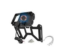 OUSDUO Soporte para Teléfono Móvil Y Sistema De Navegación para Ninja Z1000SX 2017-2021 Soporte Inteligente para Motocicleta(Wireless+Bracket)