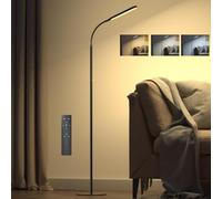 OUSFOT Lámpara de pie LED regulable 170 cm Lámpara de pie 3000-4000-6000 K Control táctil y remoto Lámpara de pie LED de cuello de cisne ajustable para dormitorio Sala de estar Oficina