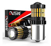 OUSHI 1156 BA15S Bombillas LED, 6500K Xenón Blanco 300% De Brillo 2600Lm, 7506 1141 P21W Bombilla LED Para Luz De Marcha Atrás Luces De Señal De Giro De Freno Trasero, 2 Piezas