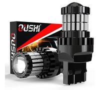 OUSHI 7443 T20 Bombillas LED, Rojo Brillante 300% De Brillo 2600Lm, 992 W21/5W 7440 W21W Bombilla LED Para Luz De Marcha Atrás Luces De Señal De Giro De Freno Trasero, 2 Piezas