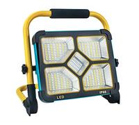 OUSIDE Foco LED Recargable, Foco LED Bateria con Soporte,Batería Incorporada de 10500 mAh, 4 Modos de Iluminación, Carga Type-C, Ideal para Obras, Iluminación de Emergencia, Mantenimiento