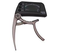 OUSIKA 1pc Capo Tuner Bling Accesorios Bajo Ukelele Violín Accesorios Eléctrico Banjo 4 Cuerdas Ukulele Sintonizador digital Instrumento musical Accesorio Aleación Capo Bajo eléctrico Turner Clip Abs