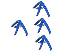 OUSIKA 4 piezas Clip de púas - Reemplazo de guitarra con clip for mandolina universal Clásica en accesorio Guitarras Abrazadera Capo Estilo rápido Reemplazo Electirc Acoustic Ukulele Tuner Electric Gu