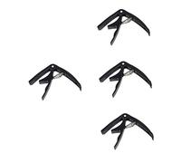 OUSIKA 4 piezas de accesorios de metal for ukelele, púas clásicas en el sintonizador de clip de mandolina, abrazadera universal rápida for banjo, cambio de clip for bajo, guitarra acústica y guitarras