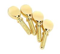 OUSIKA Accesorio for instrumento de saxofón, 4 Uds., tornillo de ligadura for boquilla de saxofón, piezas de boquillas for instrumentos de viento de madera Boquillas