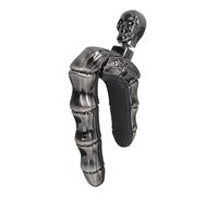 OUSIKA Accesorios for guitarra eléctrica Capo de guitarra Metal Guitar Key Trigger Capo Aleación de silicona Capo Aleación de plata Las cuerdas Guitarra portátil Guitarras (Color : Schwarz, Size : 9