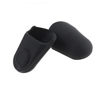 OUSIKA Accesorios for saxofón, 2 uds., boquilla de Metal for saxofón de goma, tapa protectora for cabeza Boquillas