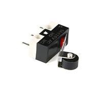 OUSIKA Botón táctil táctil 10 Uds Interruptor de límite Mini Micro botón de ratón Interruptor táctil 1A 125V AC 3 Pines microinterruptor Interruptor táctil microinterruptor Interruptores (Color : BLU