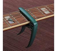OUSIKA Cejilla de guitarra clásica, abrazadera de cambio rápido acústico, aleación de aluminio Universal for llave de Metal Guitarras (Color : E)