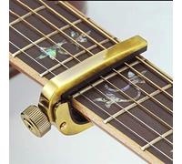 OUSIKA Cejilla de guitarra clásica acústica, abrazadera de cambio rápido, aleación de aluminio y Metal, Universal for llave Guitarras (Color : Schwarz)