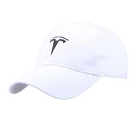 OUSIKA Gorra de Béisbol, Gorra Snapback para Hombres, Mujeres, Unisex, para Tesla 3 S X Y, para Hombres, Sombreros para Fanáticos de Los Automóviles,C