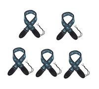 OUSIKA Guitarra Capo Accesorios for guitarra 4 piezas Correa for guitarra Arnés for niños Correa for guitarra for niños Correas for guitarra Accesorios clásicos eléctricos Chica Algodón Decoración vin