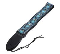 OUSIKA Guitarra Capo Accesorios for guitarra 4 piezas Correa for guitarra Arnés for niños Correa for guitarra for niños Correas for guitarra Accesorios clásicos eléctricos Chica Algodón Decoración vin