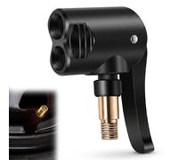 Ousuwo Boquilla infladora de neumáticos de conexión rápida 2 en 1, adaptador de válvula de aire para válvulas de coche y bicicleta, compatible con Bosch Easy Pump, válvula de clic SKS y válvula de