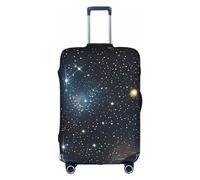 OUSXC La funda protectora para maleta de carrito de constelación de estrellas y galaxias es adecuada para equipaje de entre 45 y 81 cm, Blanco, XL