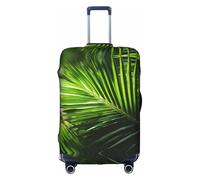 OUSXC La funda protectora para maleta de carrito de hojas de palma es adecuada para tamaños de equipaje de entre 18 y 32 pulgadas, Blanco, XL