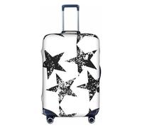 OUSXC La funda protectora para maleta Star Trolley es adecuada para tamaños de equipaje de entre 18 y 32 pulgadas, Blanco, M