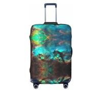 OUSXC La funda protectora para maleta Universe Galaxy Space Trolley es adecuada para tamaños de equipaje de entre 18 y 32 pulgadas, Blanco, M