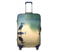 OUSXC Loon Nature - Funda protectora para maleta para carrito de aves de entre 45 y 81 cm, Blanco, S