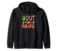 Out First Grade Tee Last Day of School Graduación de primer grado Sudadera con Capucha