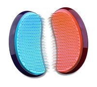 Out of Box Detangler Comb Salon Elite - Cepillo profesional para desenredar el cabello en seco y húmedo (paquete de 2)