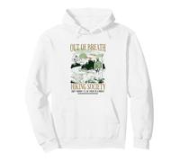 out of Breath Hiking Society, estaré allí en un Minuto, Gracioso Sudadera con Capucha